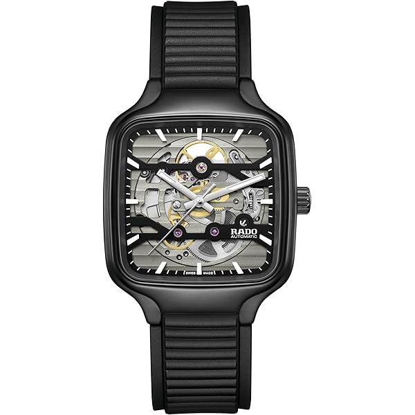 Amazon.com: Rado True Square Swiss Automatic Watch, Black